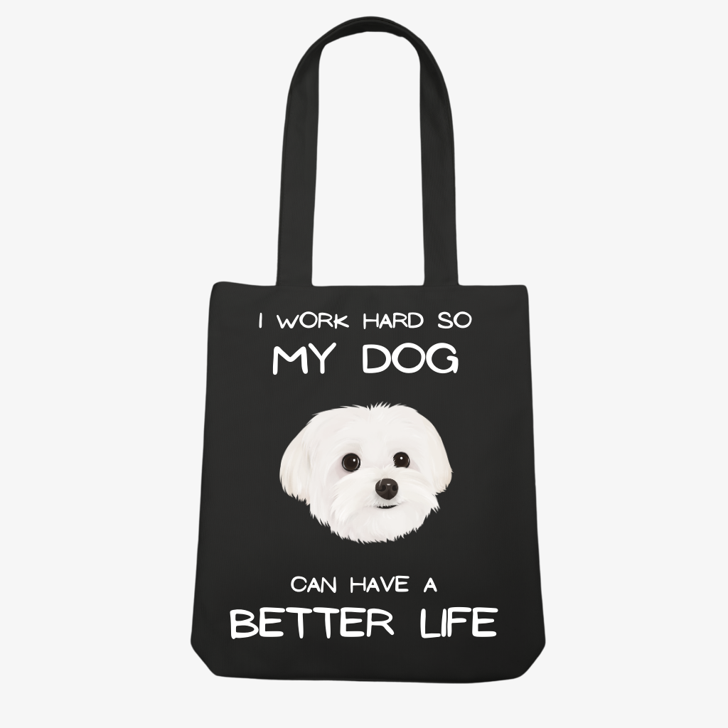 Better Life Canvas Tote Bag