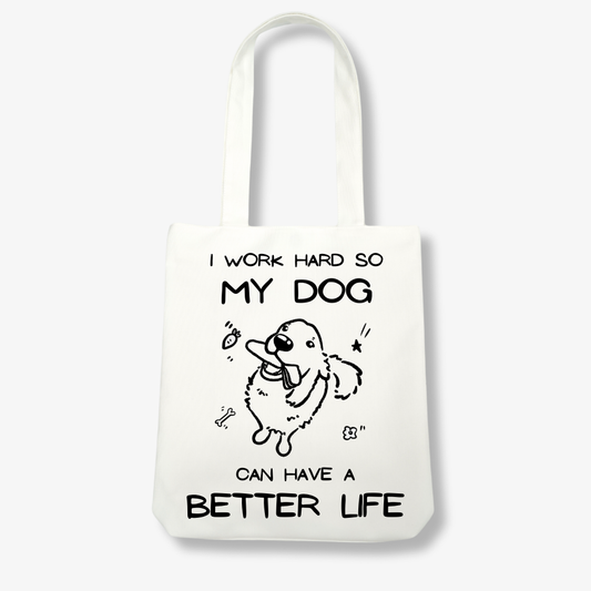 Better Life Canvas Tote Bag