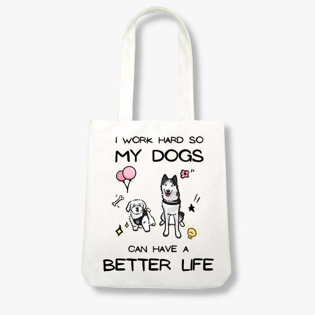 Better Life Canvas Tote Bag